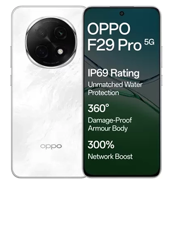 OPPO F29 Pro 5G Marble White 8GB|128GB