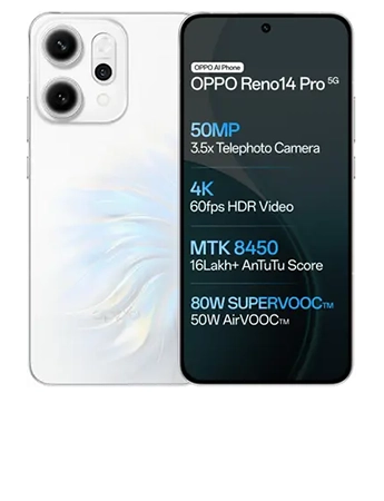 OPPO Reno 14 Pro 5G Pearl White 12GB|256GB