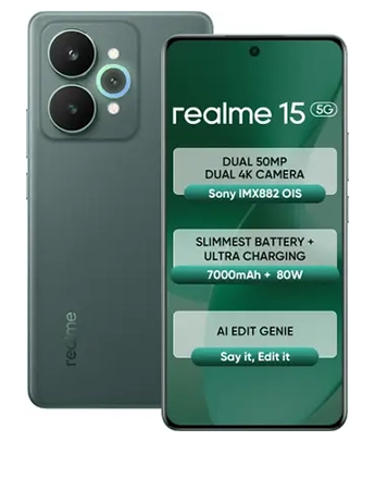 Realme 15 5G Velvet Green 8GB|128GB