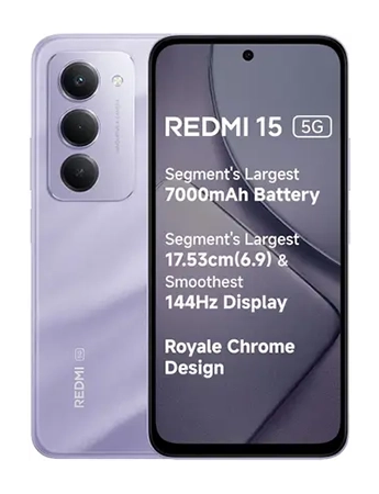 Redmi 15 5G Sandy Purple 6GB|128GB